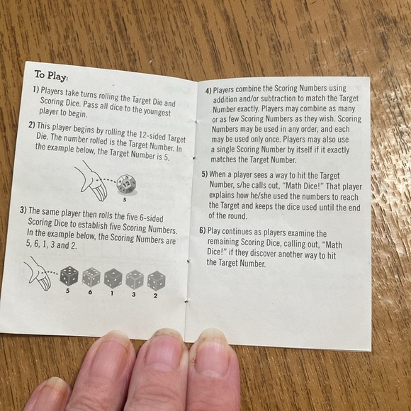 Think Fun Math Dice, Jr Game - Picture 8 of 12
